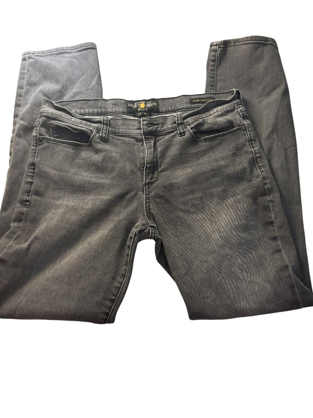 Lucky Brand Gray Sweet Straight Jeans Size 12/31